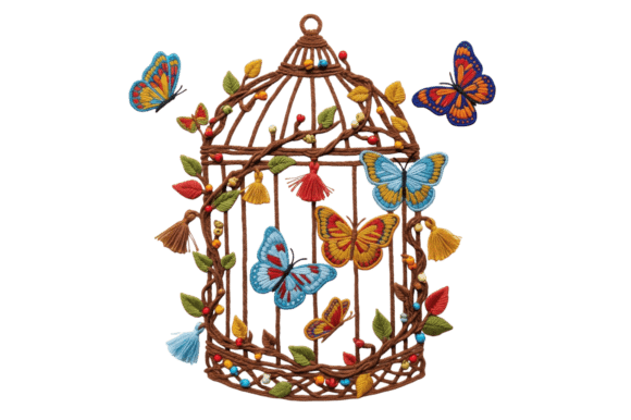 Butterfly with Case Embroidery Review