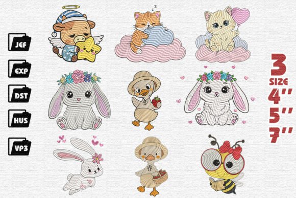 Cute Animal Embroidery Bundle Review for Boutique Apparel