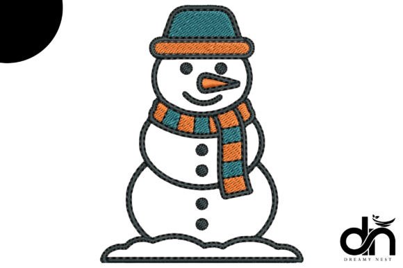 Cute Snowman Winter Embroidery Design Review