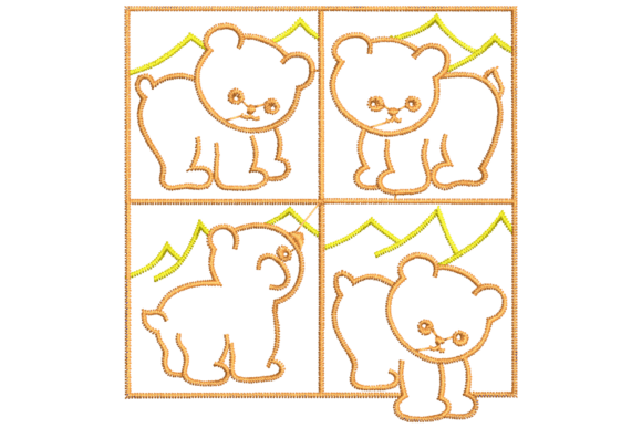 Cute Teddy Bears Embroidery Design Review