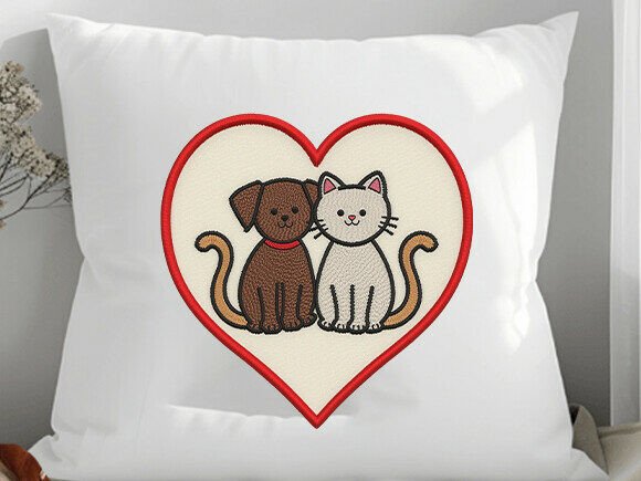 Embroidery Valentine Pet PNG Collection Review