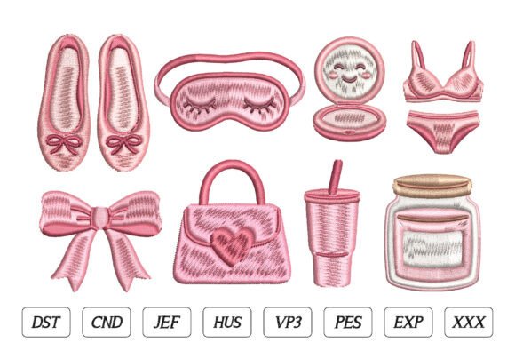 Mini Pink Girly Embroidery Bundle Review