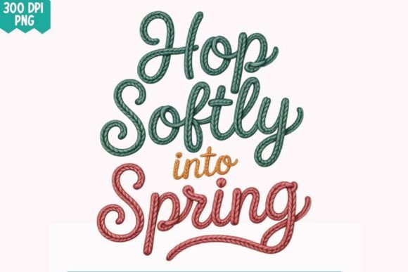 Review: Hop Spring Easter Embroidery PNG Design