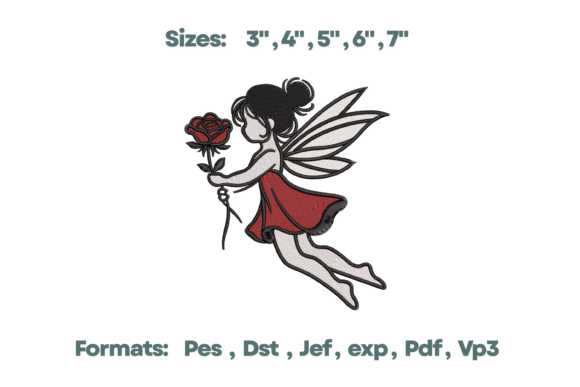 Valentine Rose Fairy Magic Embroidery Review